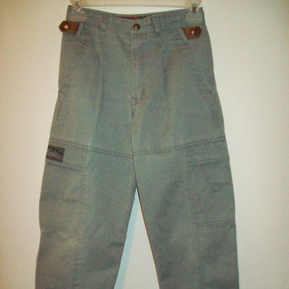 Vintage Bugle Boy Jeans Boys size 10 Gray